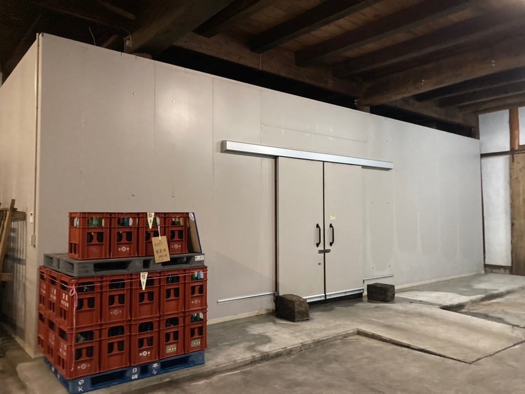 写真：大型の貯蔵冷蔵庫