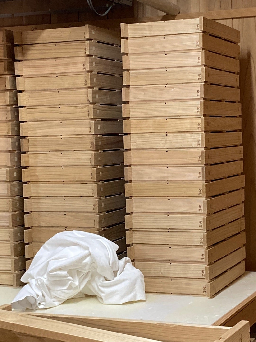 写真：麹を作るときの道具