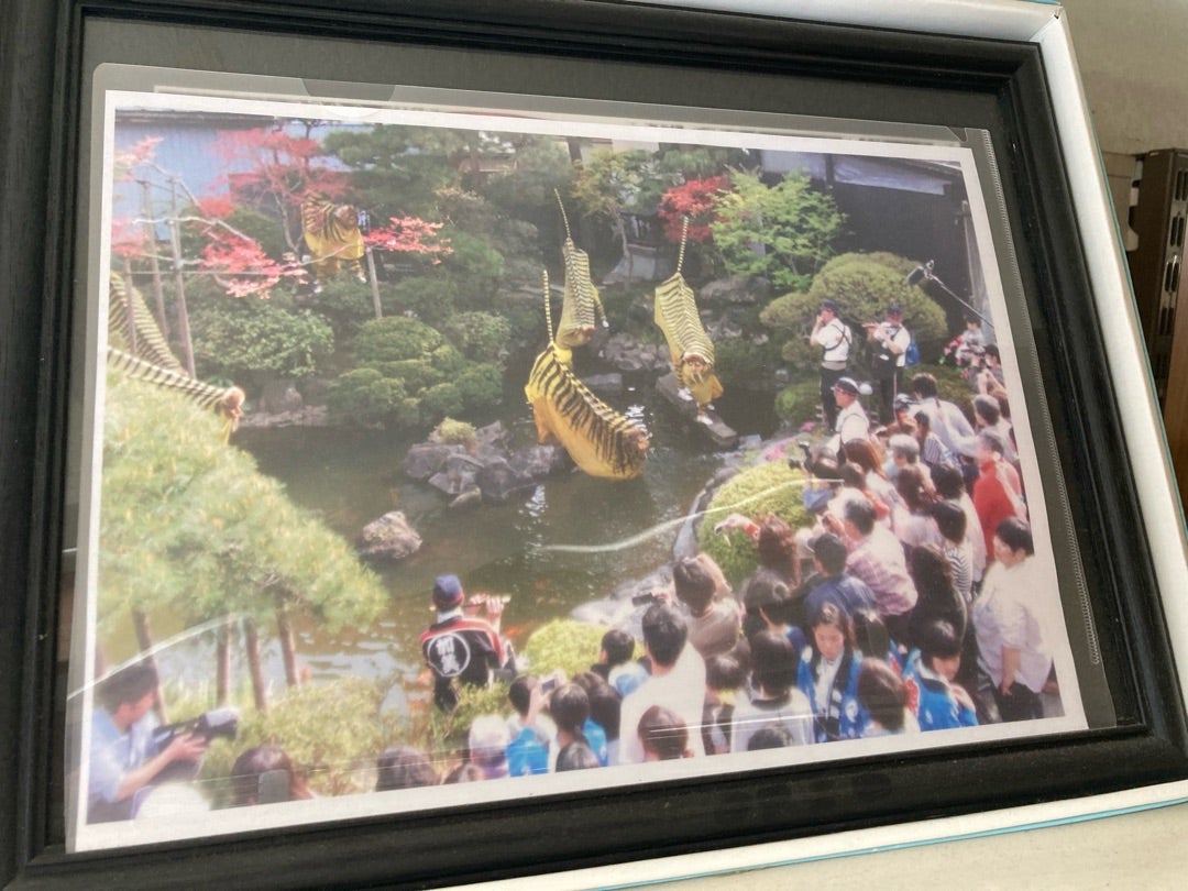 写真：年に一度のお祭りの写真