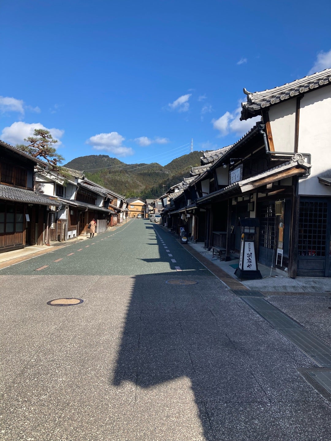 写真：うだつのあがる街並み