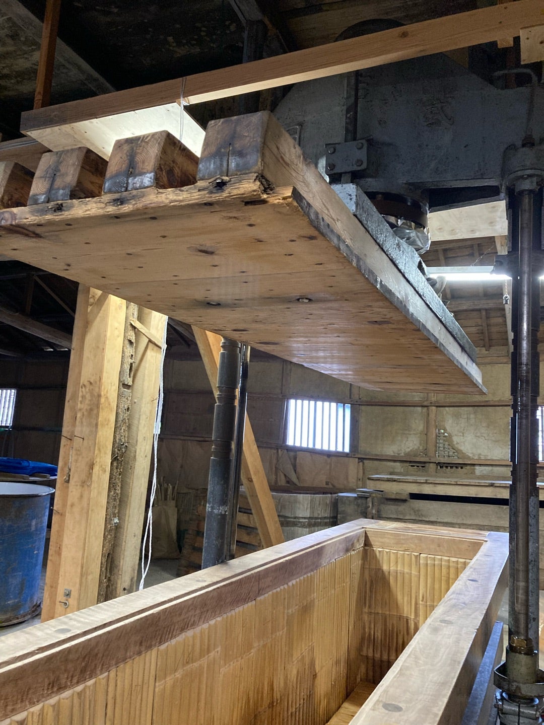 写真：こだわりの槽搾り②