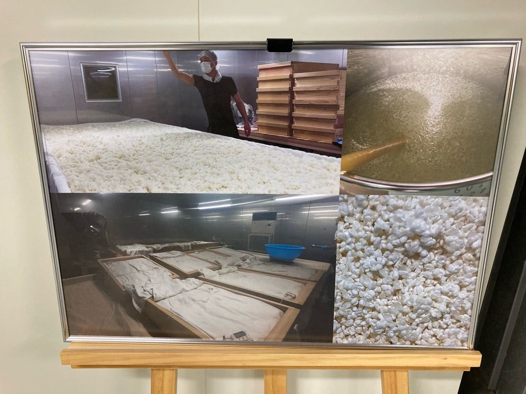 写真：お酒を造るタンクも温度管理できるサーマルタンク